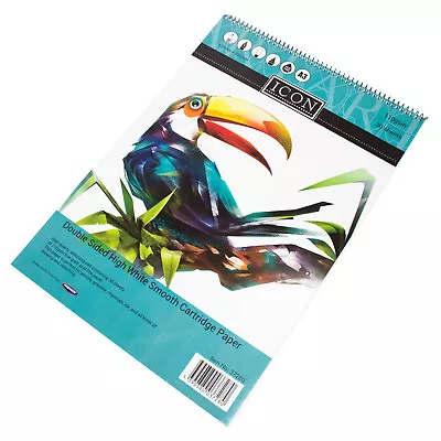 £10.99 • Buy 2 X Large A3 Sketch Pads 110gsm 30 Sheet White Cartidge Paper Drawing Artist Set