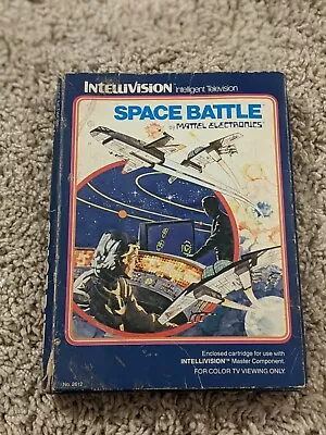 Intellivision - Space Battle - PAL ITA - Boxed Complete - Good Condition • £7