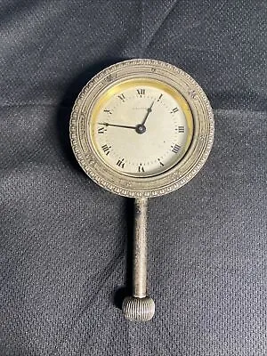 Antique Waltham Watch Co. 8 Days Stem Car Clock C.1920 Model 1910 37s 7j Works • $250