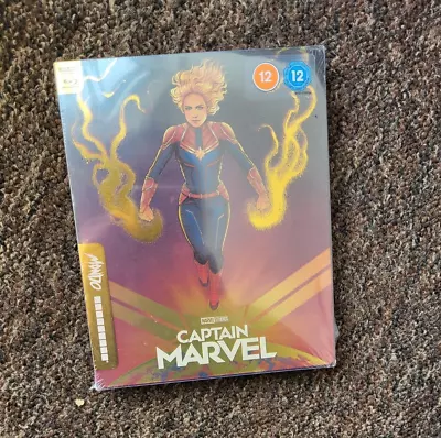 Captain Marvel [SteelBook] (4K UHD Blu-ray/Blu-ray 2019) • £18.11