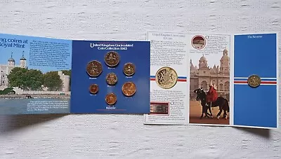 1983 UNCIRCULATED UK COIN COLLECTION By HEINZ (YEAR SET) + 1983 BU £1 COIN • £10.99