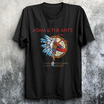 $18.89 • Buy Hot Adam And The Ants Tour Shirt Gift Funny Black S-4XL Shirt THAEB02577