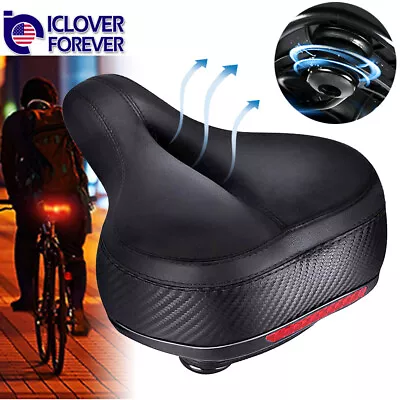 Comfort Wide Bike Seat Cushion Soft Padded Mountain Cruiser Road Bicycle Saddle • $18.99