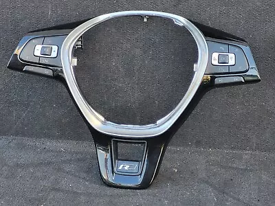 2018 Volkswagen Tiguan Steering Wheel Trim Cruise Control Switch Black Cover OEM • $150