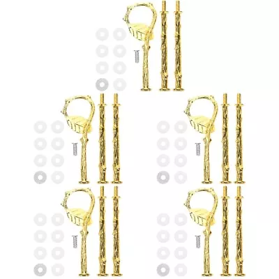 £21.49 • Buy 5pcs Tiered Tray Hardware Kit Fittings Cake Stand 3 Tiers Cake Stand Mold Party