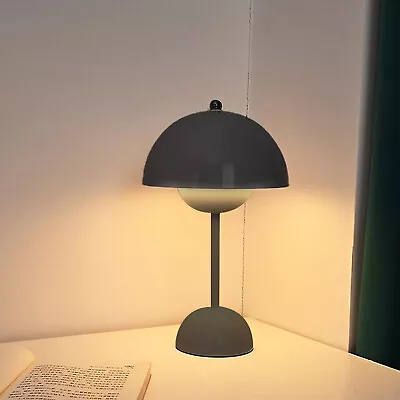 Modern LED Table Lamp USB Rechargeable Lamp Dimmable Bar Night Light ​Cordless • £11.90