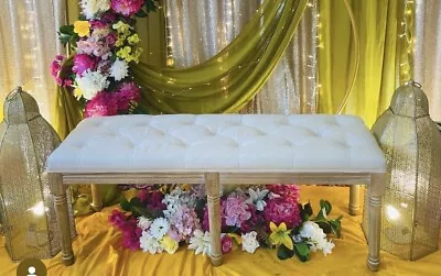 £60 • Buy French Wooden Bench For Hire