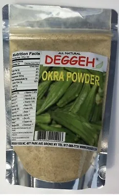 Organic Dried Okra Powder 200g • $10.99