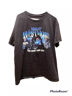 Mount Westmore Rap Tee Tour Shirt Snoop Dogg Ice Cube E40 Too Short L • $75