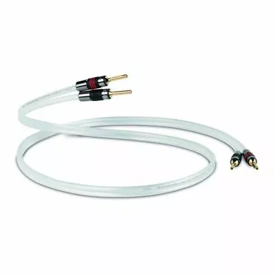 QED REVELATION Signature Speaker Cable AIRLOC Forte Plugs 2 X 2m Pair Terminated • $203.41