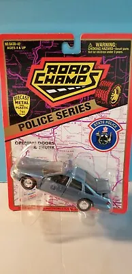 Road Champs (6430-42) Maine 1:43 Scale Diecast Metal State Police Car • $10.95