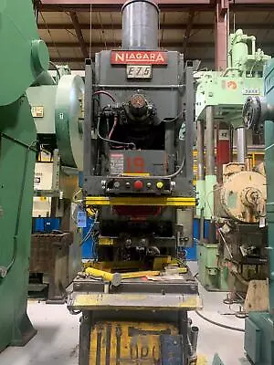 75 Ton NIAGARA E75 Used Mechanical Metal Stamping Gap Frame Press For Sale Goo • $17500