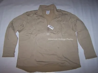 Military Fleece Grid Waffle Shirt Gen Iii Grid Cold Weather Ecwcs Large Long Nwt • $29.90