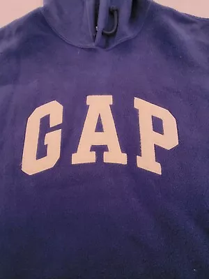 Gap Fleece Hoodie XL Mens Blue Used Item In Good Condition • £14.99