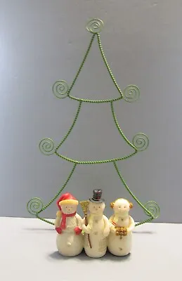Hallmark Christmas Tree With Snowmen Card / Photo Holder • $8.50