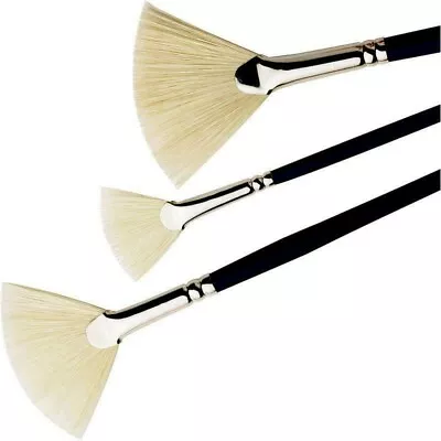 Pro Arte Artists Series C Studio Hog Oil & Acrylic Brush - FAN • £4.99