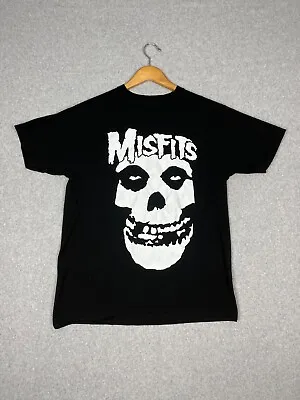 Misfits Shirt Adult L Black Classic Fiend Skull Punk Rock Band Alternative • $19.87
