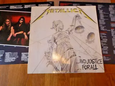 METALLICA - And Justice For All - Europe 1988 2LP Set - VERTIGO 836062-1 (VG/VG) • £24.99