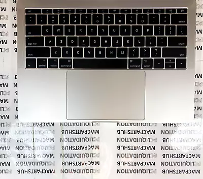 ✅ Macbook Pro 13  A1708 Palmrest Keyboard Battery Trackpad Silver 661-07947 • $47