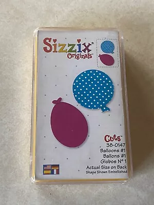 Ellison Sizzix: Medium Balloons #1 38-0147 Die Cutter (In Case) • $4.99