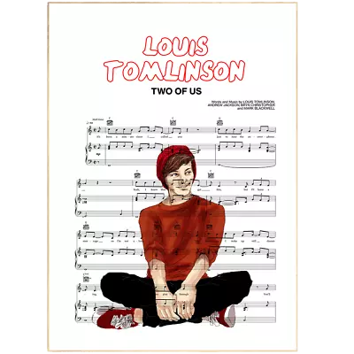 Louis Tomlinson - Two Of Us Poster • £4.99