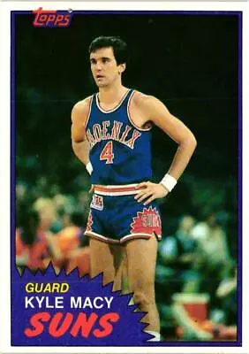 KYLE MACY 1980-81 Topps Basketball #82  FREE SHIP 50% OFF SALE  B1009R2S21P6 • $2