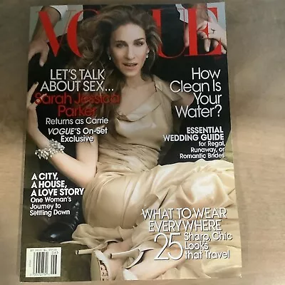 2008 June Vogue Magazine - Sarah Jessica Parker Cover - 08449 • $9.95
