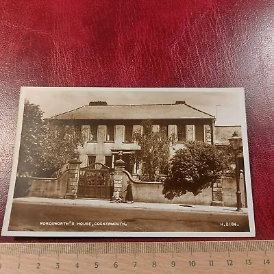 Vintage Postcard Wordsworth's House Cockermouth RPPC • £7.15