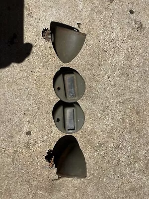 Willys Mb Slat Grill Ford Gpw Wc Dodge Grill Marker Lights  Cocoran Brown • $70