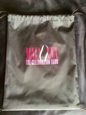 Madonna Celebration Tour Vip Drawstring Bag 2024 • $14.99