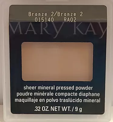 Mary Kay Sheer Mineral Pressed Powder BRONZE 2  #015140 New • $17.99