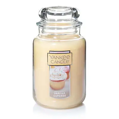 Yankee Candle Vanilla Cupcake - 22 Oz Original Large Jar Scented Candle. • $15.49