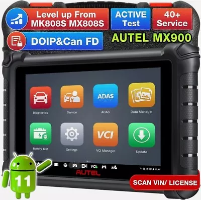 Autel MaxiCheck MX900 Obd2 Scanner All System Diagnostic Scan Tool 40+ Service • $529