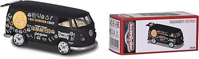 Majorette · Volkswagen Vw T1 · Food Truck · Black · Vintage Deluxe · Brand New • £13.50