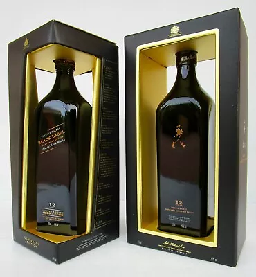 Johnnie Walker Black Label  Centenary & Anniversary Ltd Edit Releases 750ml Pair • $999