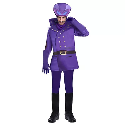 Amscan Dick Dastardly Wacky Races Gents Fancy Dress Costume Size Medium • £44.99