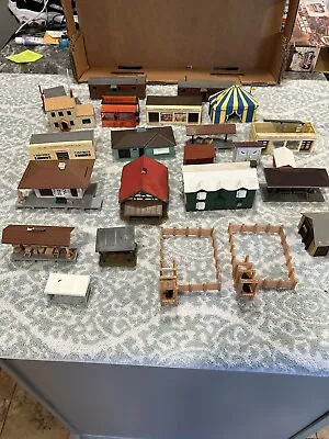 Lot Of  N Ho Scale Not Sure? Mixed Structures Mixed Material • $23