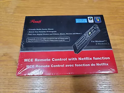 Rosewill WMC Remote Control AND RECEIVER RRC-126 MEDIA CENTER NIB • $25