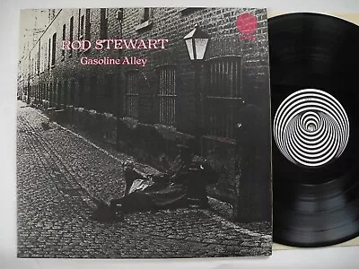 ROD STEWART Gasoline Alley LP 1970 UK Vertigo Swirl OIS Non Textured EX • $48