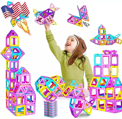 Magnetic Building Blocks Tiles For Kids Girls Boys Stem Educational Toy 36 PCS • $11.13