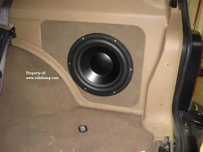 1984-2001 Jeep Cherokee Cargo 10  Stealth Sub Enclosure By Subthump • $129
