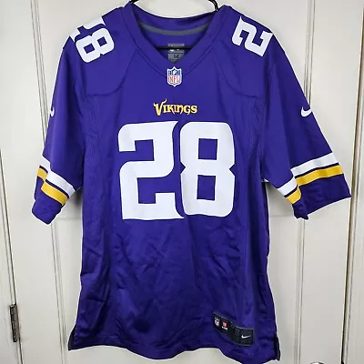 Minnesota Vikings Adrian Peterson #28 Nike On Field Jersey NFL Adult Size: M • $29.99