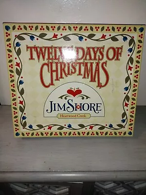 $139.99 • Buy Twelve Days Of Christmas 12 Ornaments  Jim Shore Heartwood Creek .Please Read!