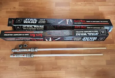 🔥Vintage Star Wars Darth Maul  Double Lightsaber Force FX Master Replicas 2006 • $399.99