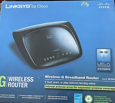 NEW LINKSYS By Cisco WRT54G2 Wireless-G Broadband Router EB-5111 G Wireless • $19.99