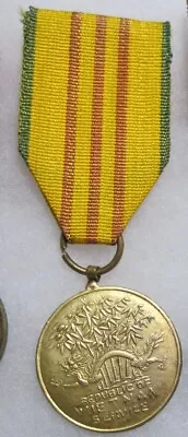 US Army Navy Air Force  VIETNAM SERVICE MEDAL Vietnamese Made  Nice!  No Reverse • $55