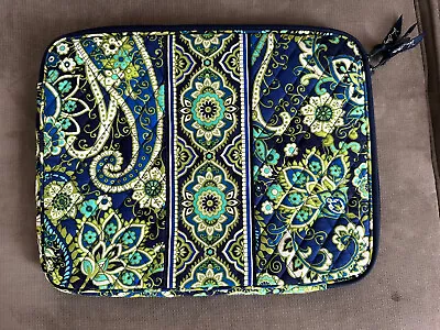 Vera Bradley Laptop Sleeve/case-Rhythm And Blues 14  X 11  Mint Cond • $25