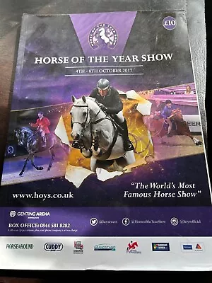 Horse Of The Year Show Magazin 2017 • £3