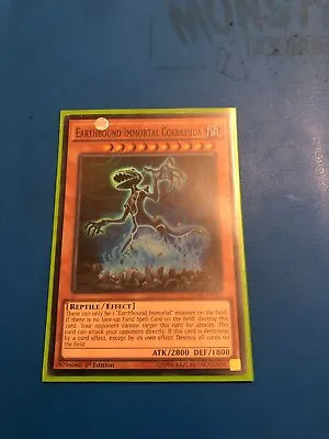 YUGIOH Super Rare Earthbound Immortal Ccarayhua LC5D-EN151 1st Edition • £2.90