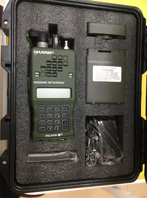 TCA PRC-152（UV) GPS VER Aluminum Military Walkie Talkie Radio Multiband VHF UHF • $270.60